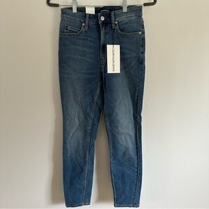 Calvin Klein Jeans CKJ 010 high rise skinny modern classics lightside blue